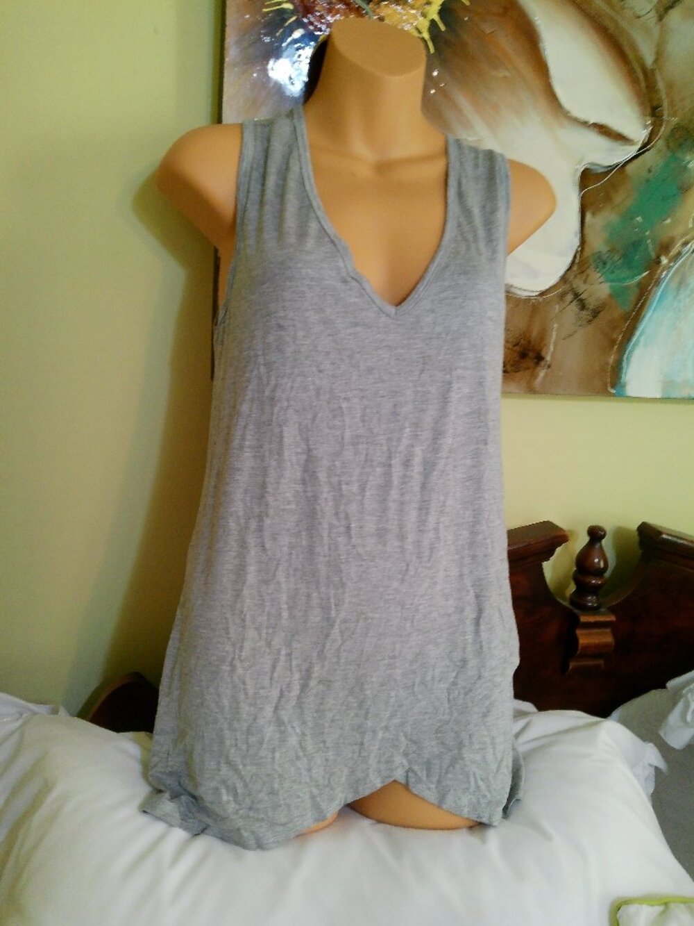 PIKO GRAY TANK TOP SIZE  M GOOD CONDITION